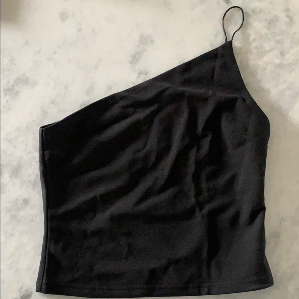 Off the shoulder crop top